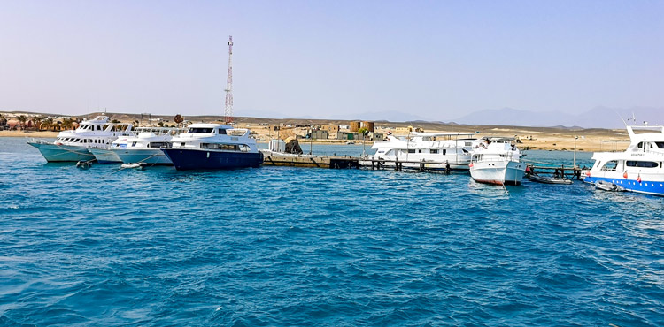 Ägypten Hafen Marsa Alam