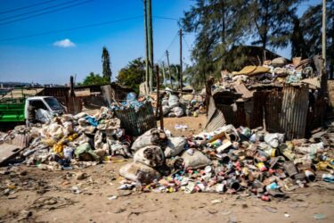Reiseziel Kenia Afrika Müll