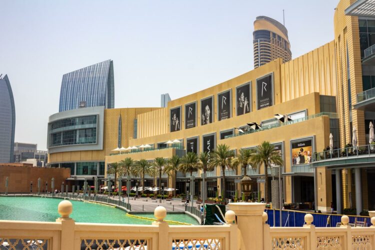 Dubai Mall Wasserspiele