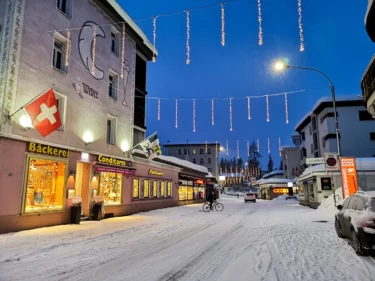 Skiurlaub Davos Klosters Geschäfte