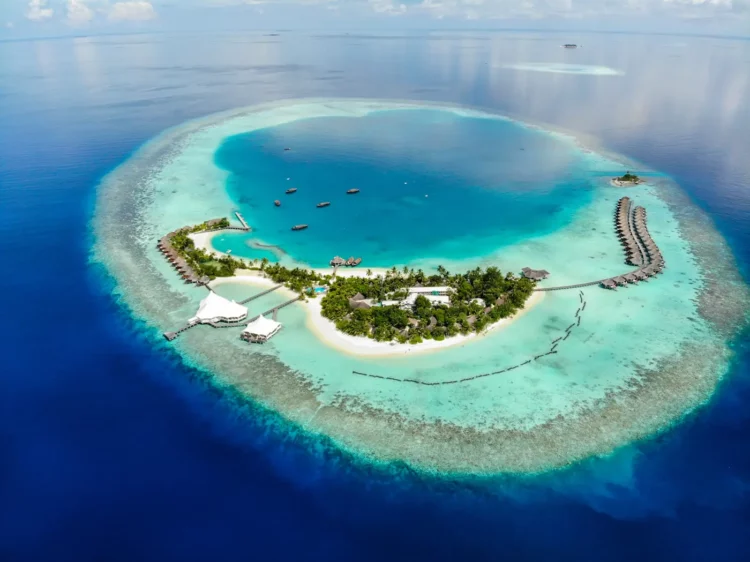 DJI Drohne Aufnahme Malediven